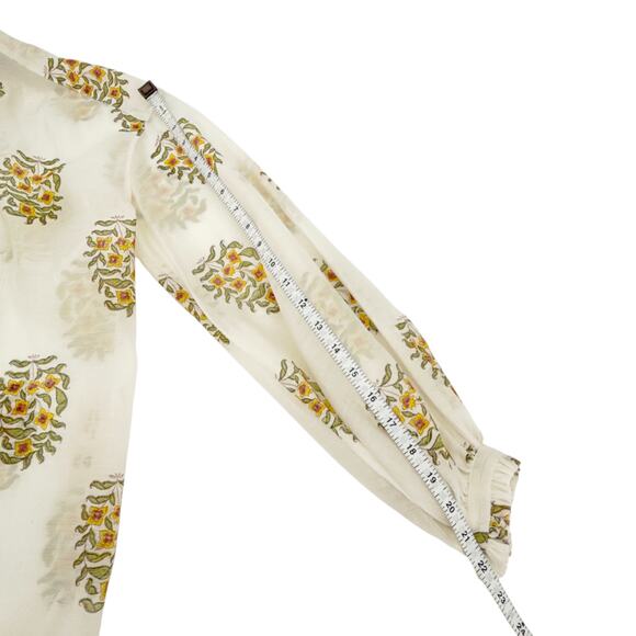 ALIX of BOHEMIA Poet Buttercup Blouse S - Picture 12 of 12